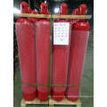 diameter 267mm 68L 45kg steel co2 gas cylinder for fire extinguish